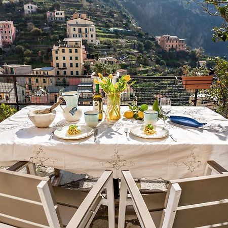 Апартаменты Villino Caterina House: Big Terrace Seaview Риомаджиоре Экстерьер фото
