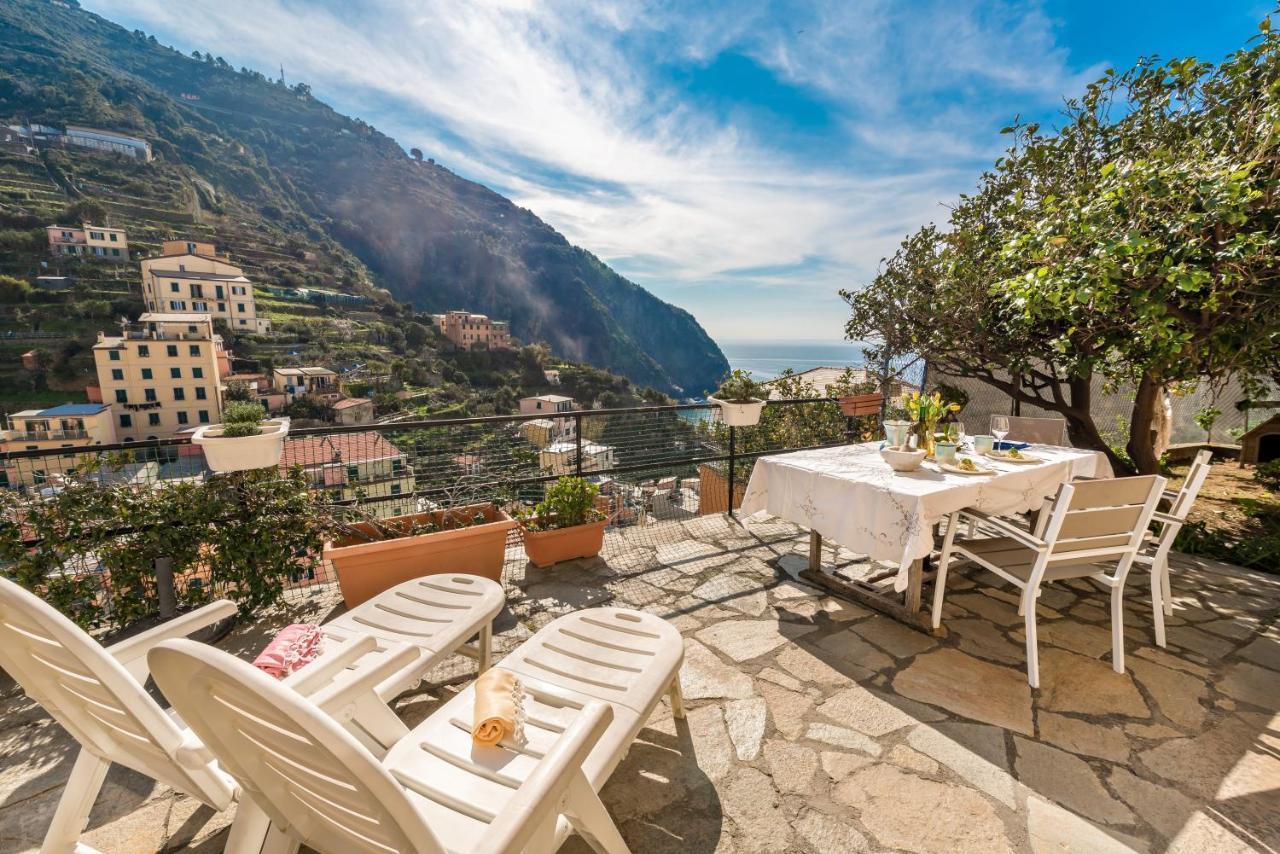 Апартаменты Villino Caterina House: Big Terrace Seaview Риомаджиоре Экстерьер фото
